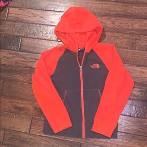 Boys north face fleece jacket